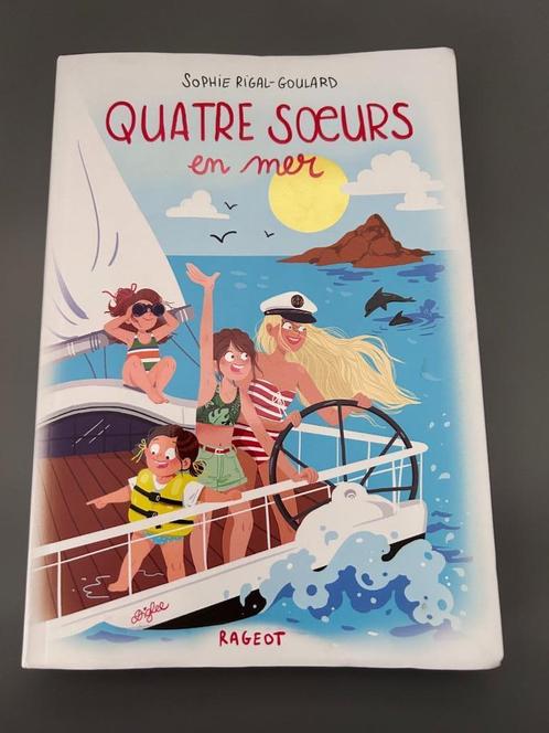 Roman enfant dès 8 ans - Quatre soeurs en mer, Boeken, Kinderboeken | Jeugd | onder 10 jaar, Zo goed als nieuw, Fictie algemeen