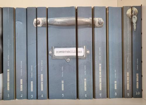 Zomerthrillers Gva HbvL, 2006. 10 stuks, volledige reeks., Livres, Partis & Groupements, Utilisé, Enlèvement