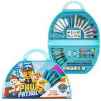 Paw Patrol Tekenkoffer - 50 Delig - Nickelodeon, Ophalen of Verzenden, Nieuw, Knutselen