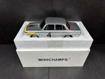 BMW 1800Ti 24H SPA Winner 1965 Ickx-Langlois 1/18 MINICHAMPS beschikbaar voor biedingen