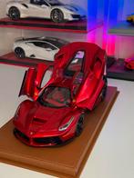 Ferrari LaFerrari BBR 1/18 Lewis Hamilton rosso fuoco, Ophalen of Verzenden, Auto, Autoart