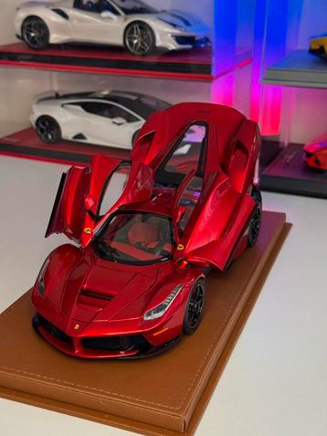 Ferrari LaFerrari BBR 1/18 Lewis Hamilton rosso fuoco beschikbaar voor biedingen