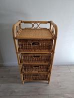 Rieten ladekast, Ophalen, Minder dan 50 cm, Gebruikt, 3 of 4 laden