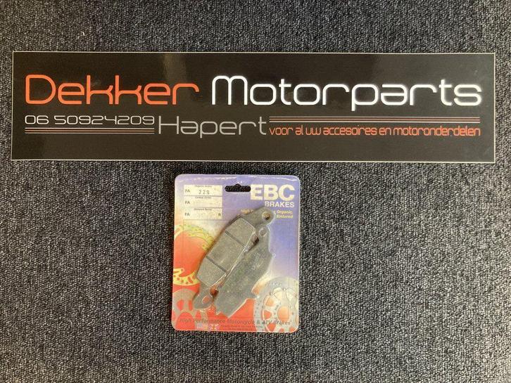 EBC 229 remblokken voorzijde Kawasaki o.a. ER6N ER 500 etc, Motoren, Onderdelen | Kawasaki, Nieuw, Ophalen of Verzenden