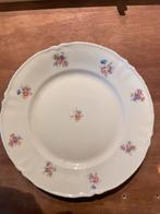 Klein bordje met bloemen, Antiek en Kunst, Ophalen of Verzenden