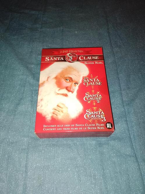 A vendre en coffret DVD la trilogie de Santa Claus, CD & DVD, DVD | Enfants & Jeunesse, Comme neuf, TV fiction, Coffret, Tous les âges