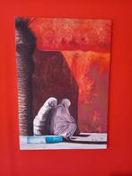 Schilderij., Antiek en Kunst, Ophalen