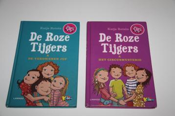 De roze tijgers * 2 boeken * katja retsin * +7 jaar  beschikbaar voor biedingen