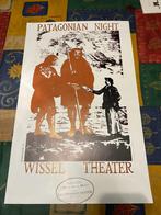 Affiche ancienne Het Wissel Theater : Patagonian Nights 1987, Collections, Posters & Affiches, Publicité, Utilisé, Affiche ou Poster pour porte ou plus grand