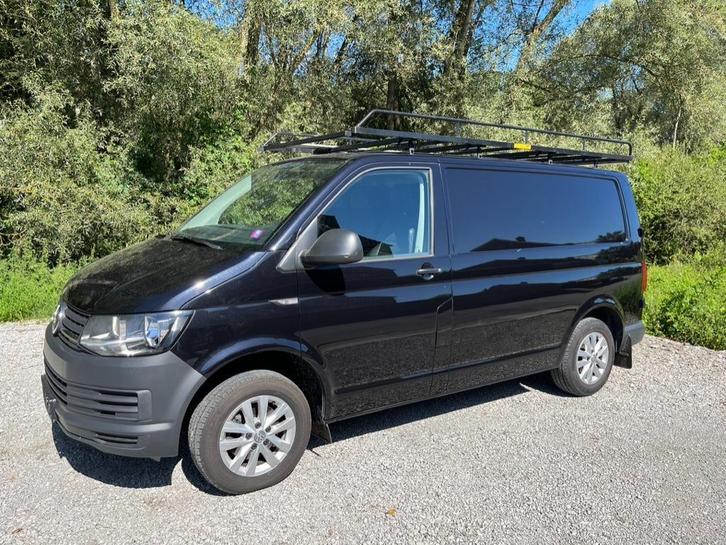 TRANSPORTER T6 2.0 TDI DSG 150PK 2017 20.000€ ex btw BLACK E, Auto's, Bestelwagens en Lichte vracht, Bedrijf, Te koop, ABS, Airbags