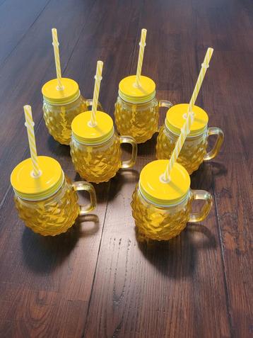 6 smoothie potten beschikbaar voor biedingen