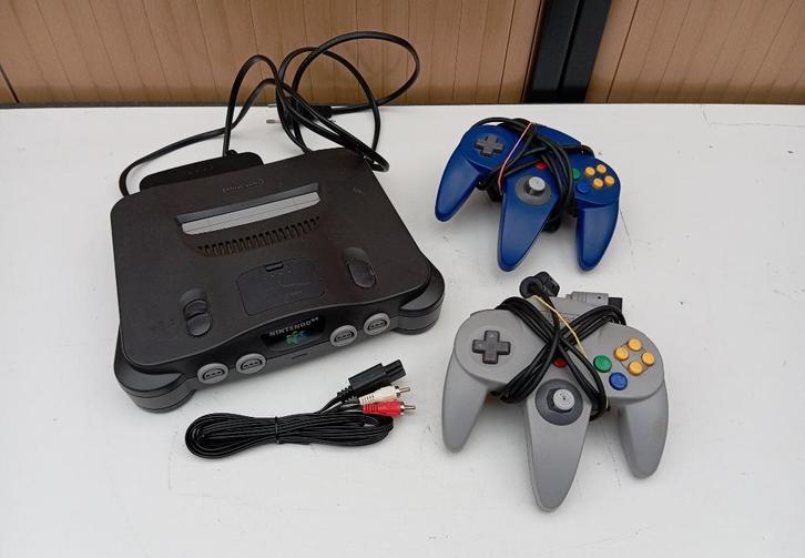 NINTENDO 64 gameconsole controllers memory card, Games en Spelcomputers, Games | Nintendo 64, Gebruikt, Ophalen of Verzenden