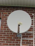 antenne parabolique 80cm avec 2 têtes et support mural, Audio, Tv en Foto, Schotelantennes, Ophalen, Gebruikt, (Schotel)antenne