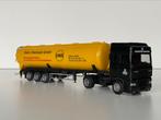 Herpa DAF XF Pöppelmann silo oplegger 1/87, Hobby en Vrije tijd, Ophalen of Verzenden, Zo goed als nieuw, Herpa