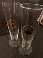 2 Loburg bierglazen, Overige merken, Glas of Glazen, Zo goed als nieuw, Ophalen