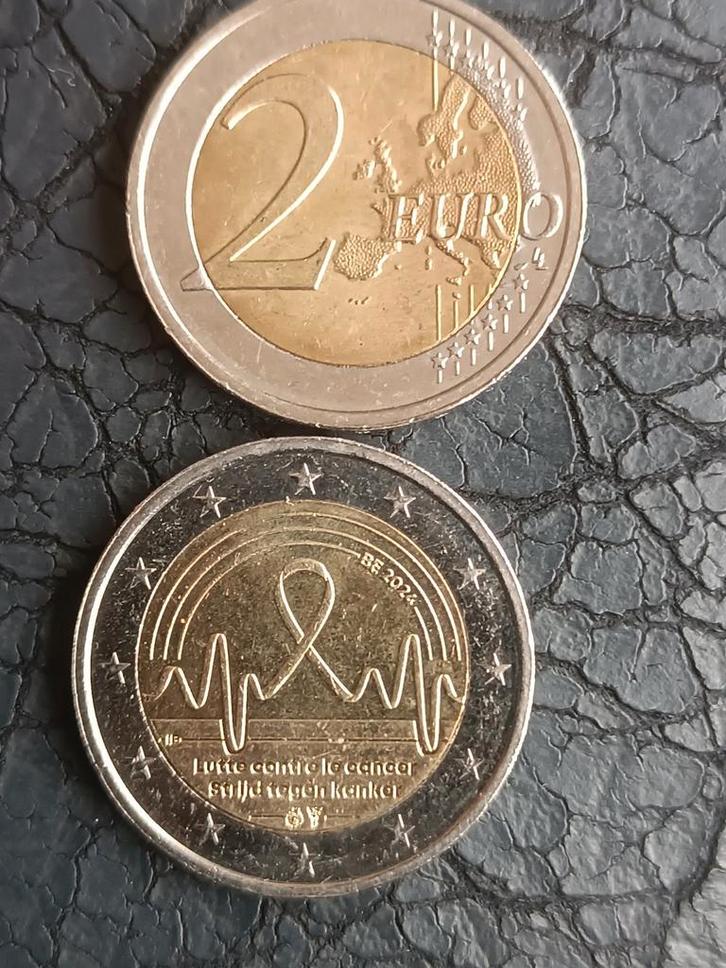Herdenkingsmunt van €2, België 2024, 125.000 exemplaren!, Postzegels en Munten, Munten | België, Ophalen