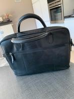 ECHT Lederen laptoptas Burkeley-weinig gebruikt, Computers en Software, Laptoptassen, Ophalen, Zo goed als nieuw, Aktetas