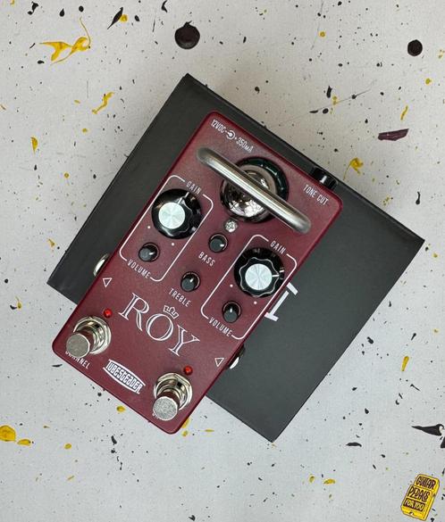 TUBESTEADER ROY Tube Overdrive Preamp, Muziek en Instrumenten, Effecten, Zo goed als nieuw, Distortion, Overdrive of Fuzz, Volume