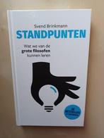 Standpunten - Wat we van de grote filosofen kunnen leren, Ophalen of Verzenden, Nieuw, Svend Brinkmann