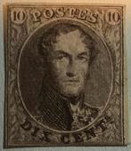 Leopold 1 postfris mét gom, Verzenden, Postfris