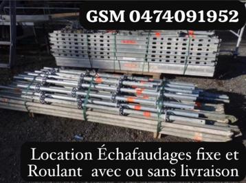 Échafaudage Layher à vendre ou à Louer à partir de 40€/jour beschikbaar voor biedingen