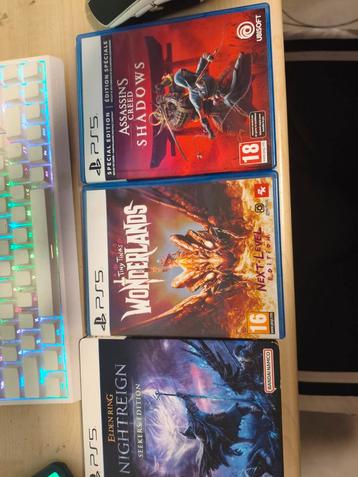 Ps5 Games  beschikbaar voor biedingen