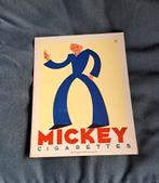 Mickey sigaretten reclame jaren 50 Delamare Brux, Verzamelen, Ophalen of Verzenden, Gebruikt, Reclamebord