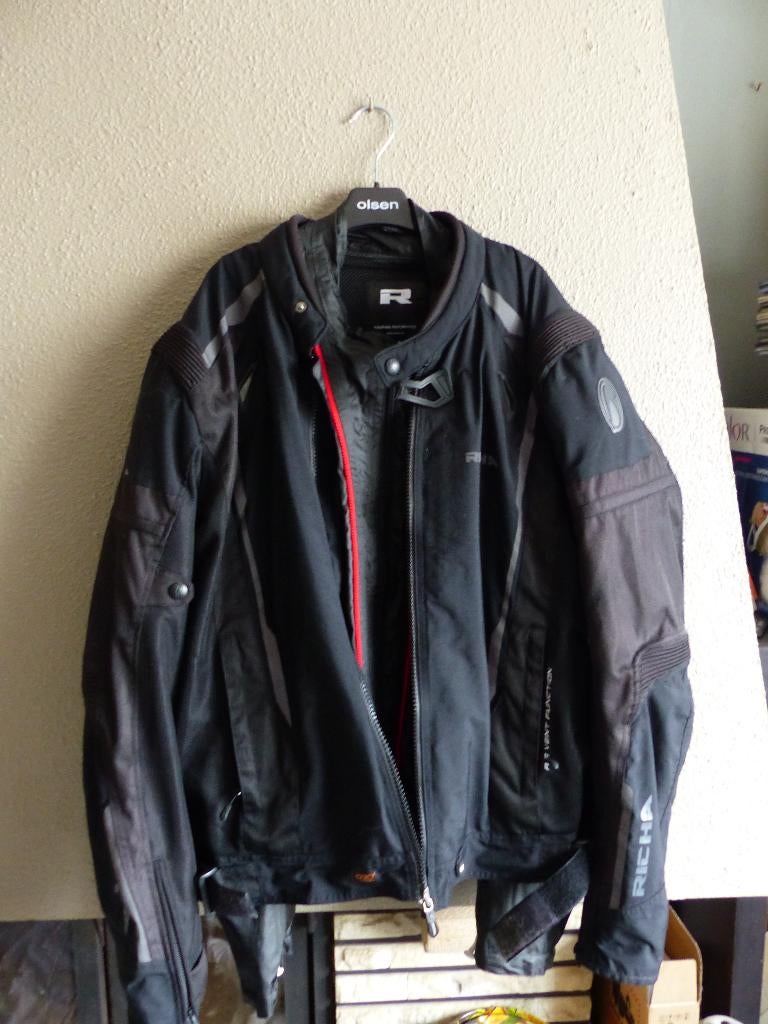 Veste moto RICHA Touring Performance 4 saisons en TBE, Enlèvement ou Envoi, Seconde main, Hommes, Manteau | tissu