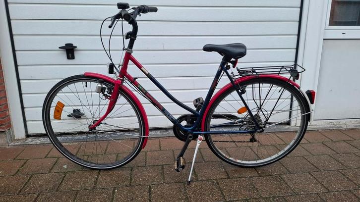 Stationsfiets sparta studentenfiets 5v nieuw licht + ketting, Fietsen en Brommers, Fietsen | Dames | Damesfietsen, Gebruikt, Sparta