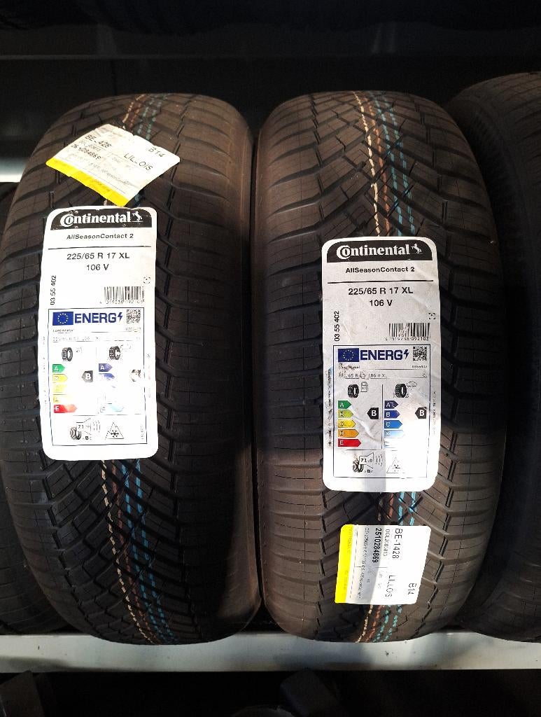 2 x  225 65 17 Continental 4 saisons, Enlèvement, Neuf, BMW