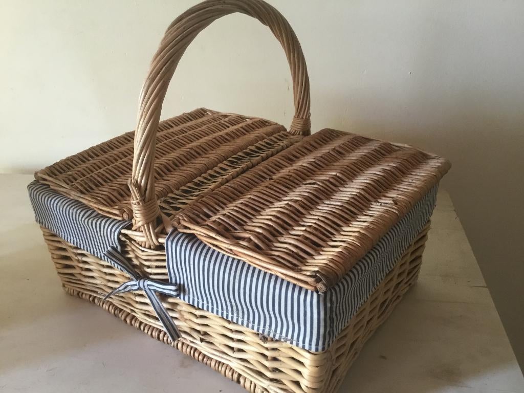 picknickmand, Ophalen, Zo goed als nieuw