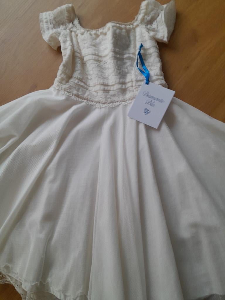 Diamante Blu communieset maat 128 kleedje en jasje 116, Enlèvement ou Envoi, Comme neuf, Diamante Blu, IKO, BRIAN, Fille