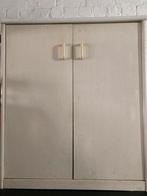 Armoire blanche pour salle de bain ou outillage, Teck, 25 à 50 cm, Enlèvement, Utilisé