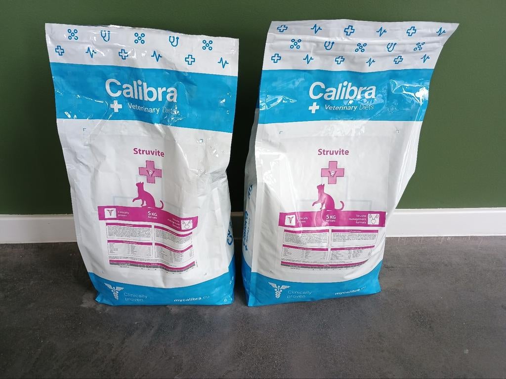 calibra kattenvoer struviet veterinary 5 kg, Dieren en Toebehoren, Dierenvoeding, Ophalen of Verzenden, Kat