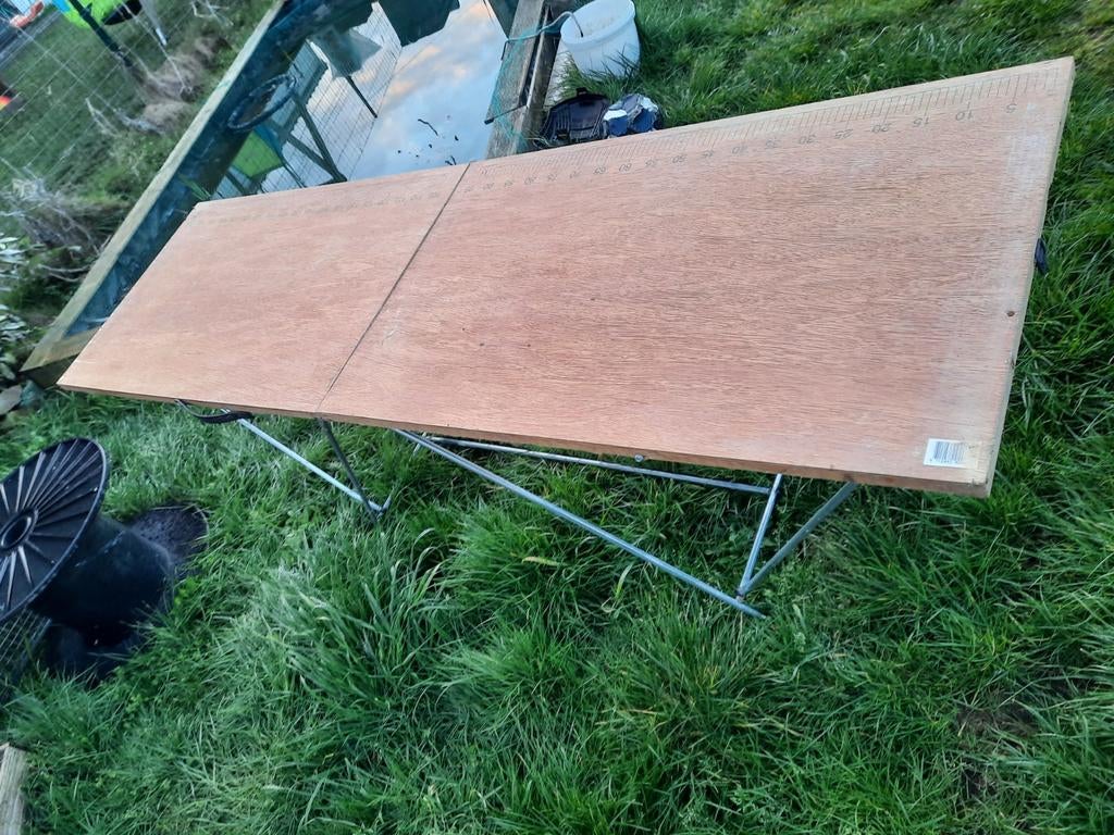 Table à rapisser en bois stable 2 mètres, Enlèvement