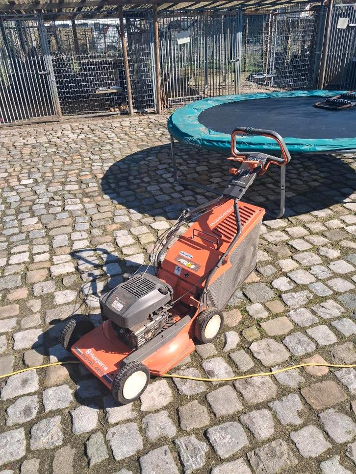 Grasmaaier, Tuin en Terras, Grasmaaiers, Gebruikt, Benzine-grasmaaier, 40 t/m 49 cm, Cirkelmaaier, Ophalen