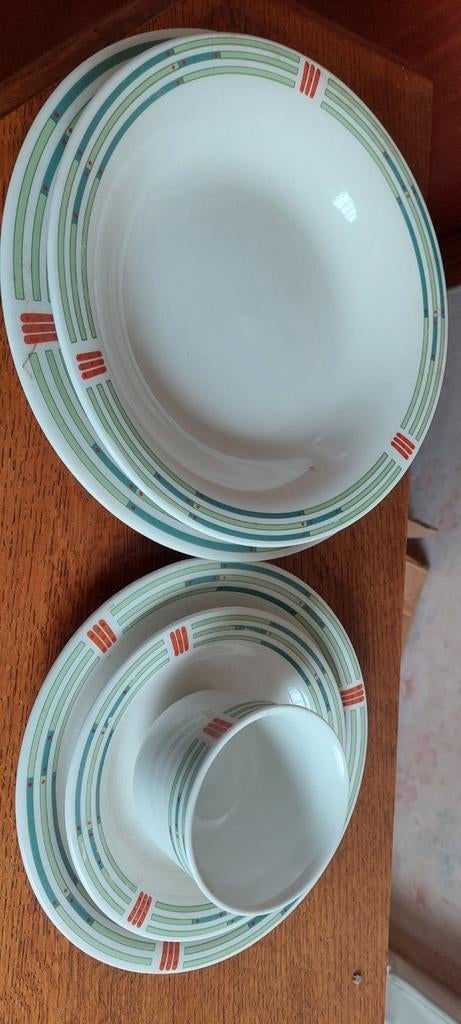 Retro servies, Ophalen