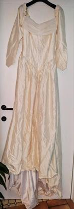 Super robe de mariée en soie sauvage neuve T 38-40, Blanc, Robe de mariée