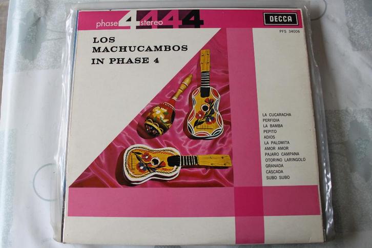 Los Machucambos in fase 4 — LP, Cd's en Dvd's, Vinyl | Latin en Salsa, Zo goed als nieuw, 12 inch, Ophalen of Verzenden