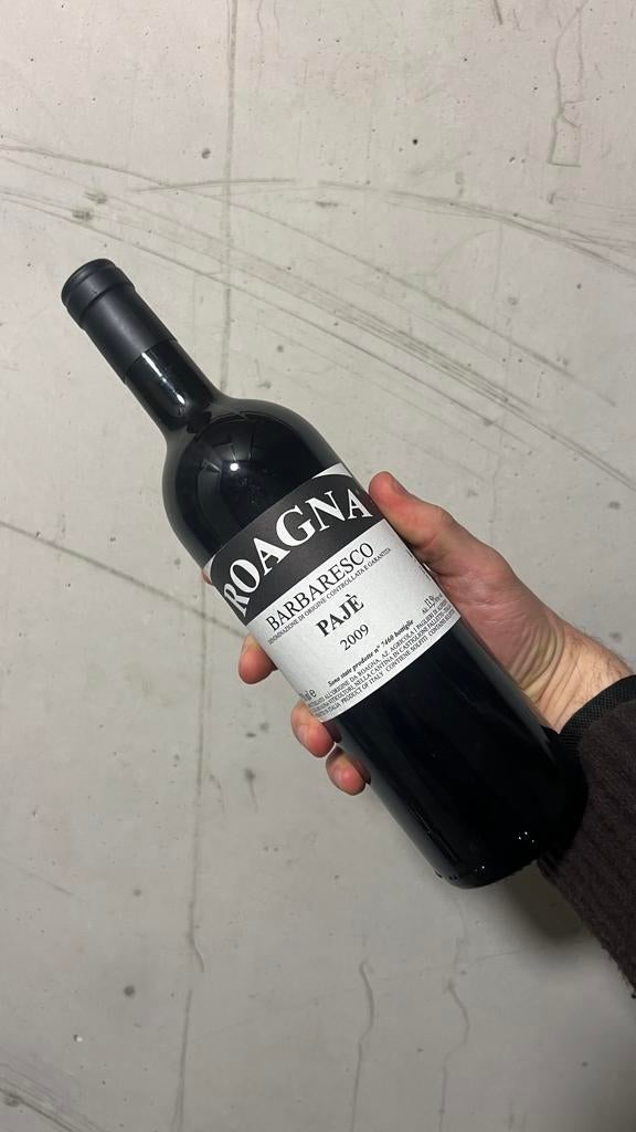 Roagna Pajé Barbaresco 2009, Ophalen, Zo goed als nieuw, Rode wijn