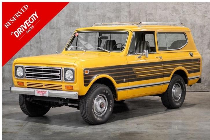 Internationale Scout 2 uit 1978, Auto's, Overige Auto's, Bedrijf, Te koop, 4x4, Benzine, Stadsauto, 3 deurs, Automaat, Overige kleuren