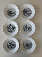 6 assiettes « Militaires » Petrus Regout Maastricht, Enlèvement ou Envoi