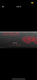 Table de cuisson Siemens – Vitrocéramique 4 zones, 4 zones de cuisson, Comme neuf, Enlèvement, À Poser