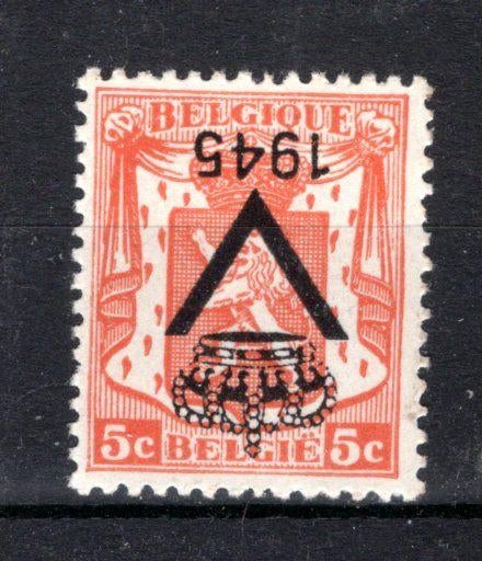 PR62-Cu** 1945 - timbre impression inversée, Enlèvement ou Envoi, Non oblitéré, Neuf