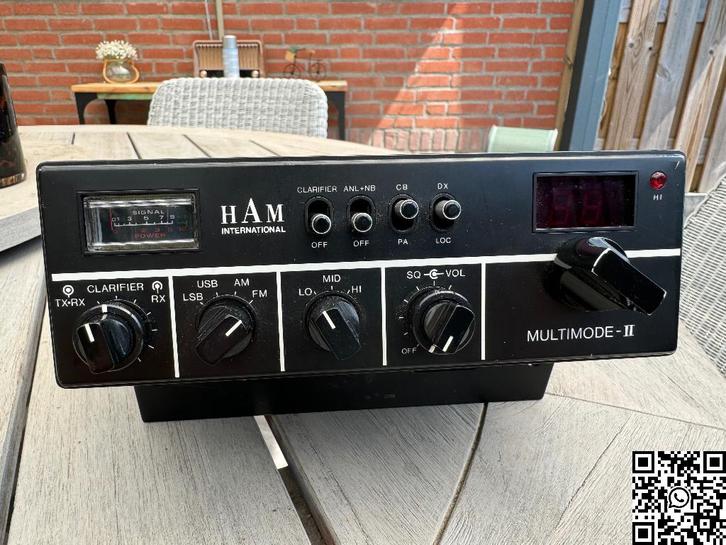Ham International Multimode 2 in subliem mooie staat, Telecommunicatie, Zenders en Ontvangers, Zo goed als nieuw, Zender en Ontvanger