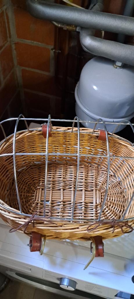 Fietsmandje hond vooraan, Fietsen en Brommers, Ophalen, Gebruikt, Fietsmand