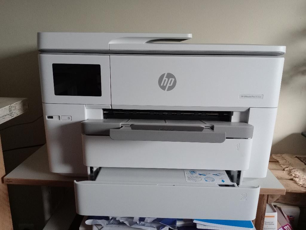 Hp office jet pro 9730e printer all in one, Computers en Software, Printers, Ophalen, Kleur printen, Inkjetprinter, All-in-one