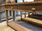 oude massieve sidetable, Ophalen, Teakhout, Nieuw, LANDELIJK