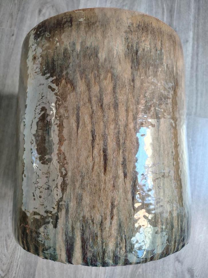 Grote bruin-grijze pot 29,5 diameter, Tuin en Terras, Bloempotten, Gebruikt, Binnen, Ophalen