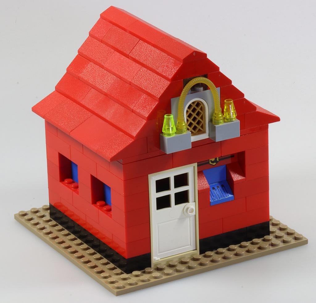 Lego City bankkantoor – zie foto’s, Lego, Overige typen, Ophalen of Verzenden, City